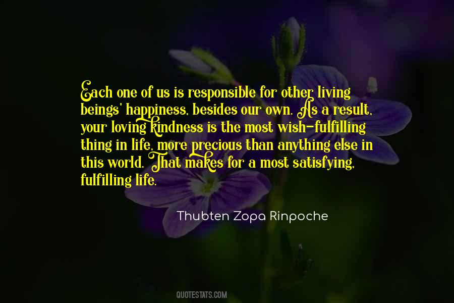 Responsible For Your Happiness Quotes #428729