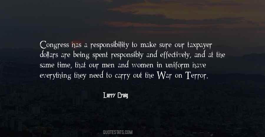 Responsibly Quotes #800131
