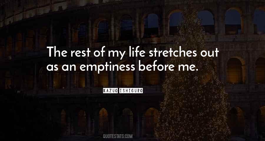 Rest Of My Life Quotes #1291438