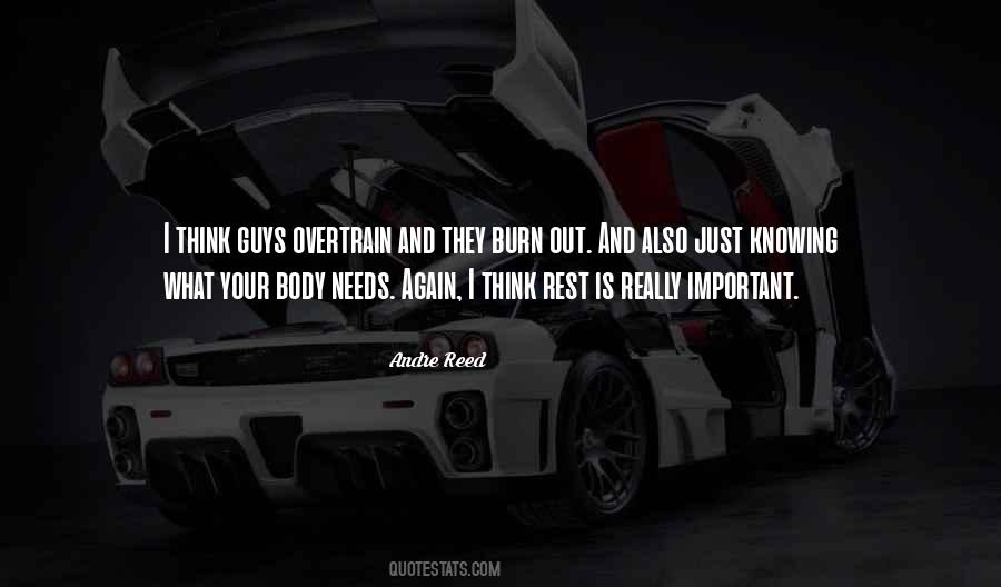 Rest Your Body Quotes #601753