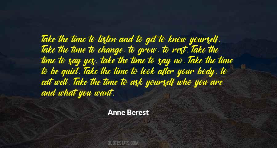 Rest Your Body Quotes #802556