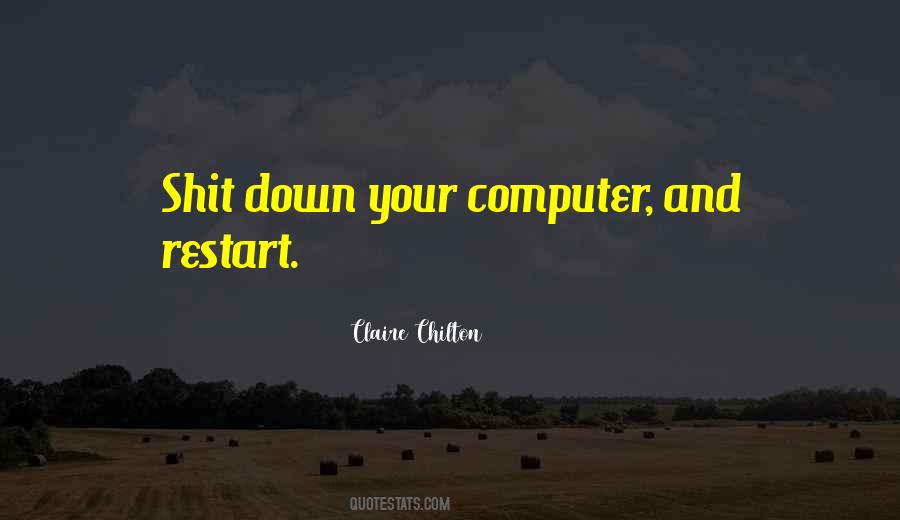 Restart Quotes #1456141