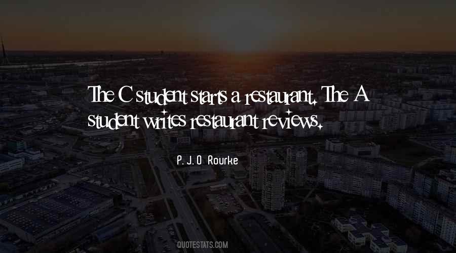 Restaurant Reviews Quotes #831061