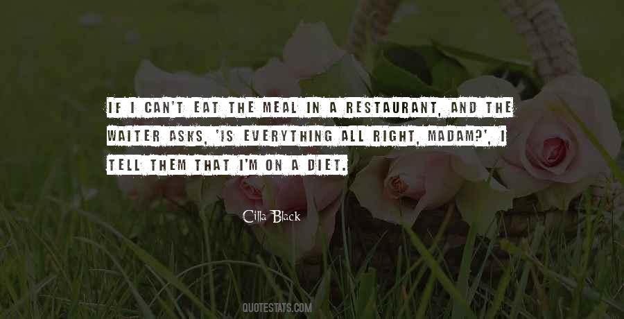 Restaurant Waiter Quotes #915045