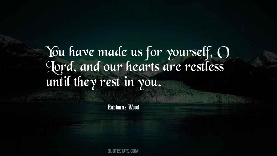 Restless Quotes #1382458