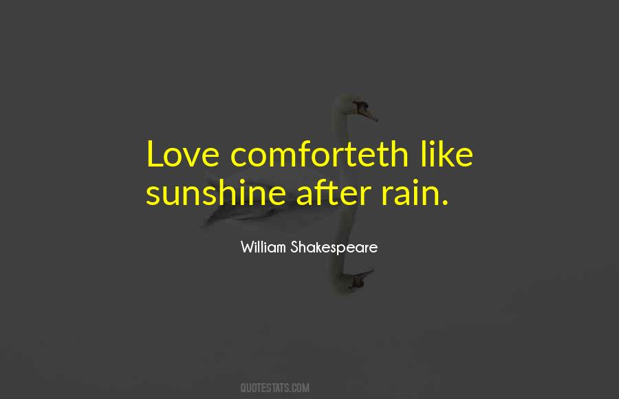 Quotes About Sunshine In The Rain #1045486