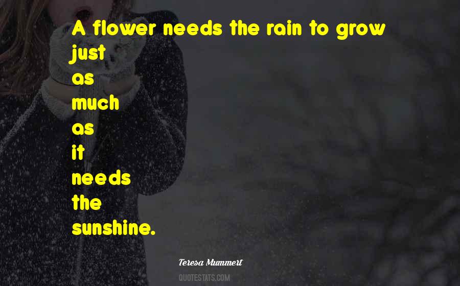 Quotes About Sunshine In The Rain #1746254