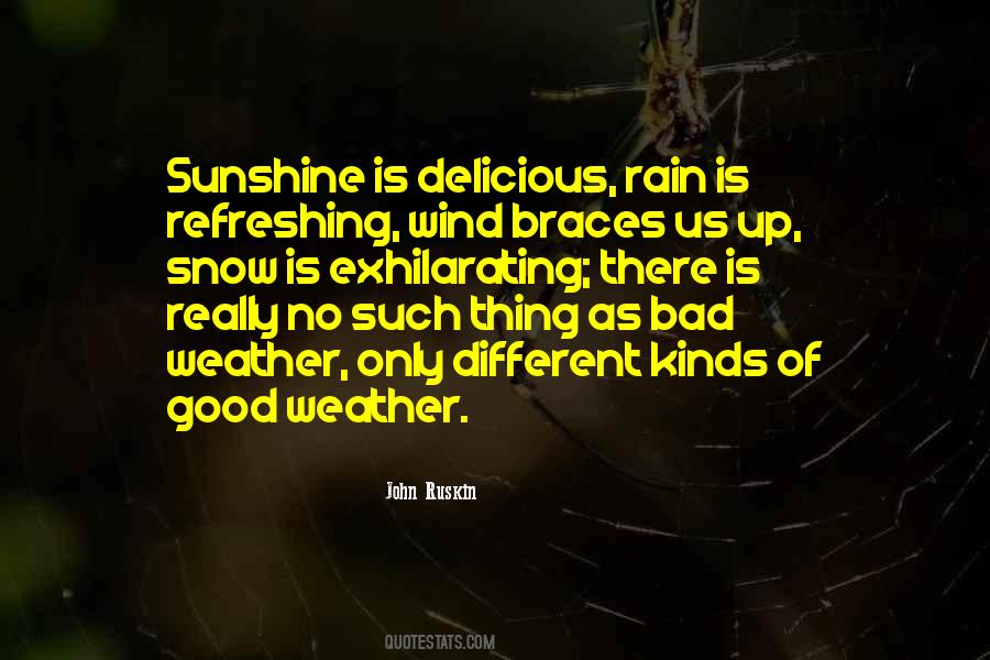 Quotes About Sunshine In The Rain #712768