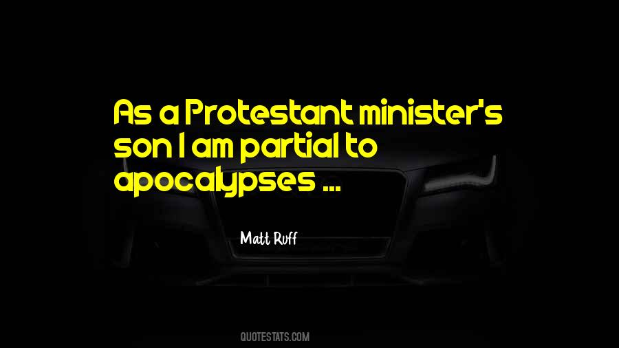 Quotes About Apocalypses #1243173