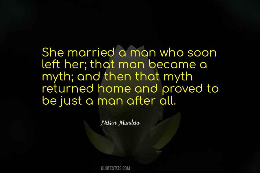 Returned Home Quotes #42361