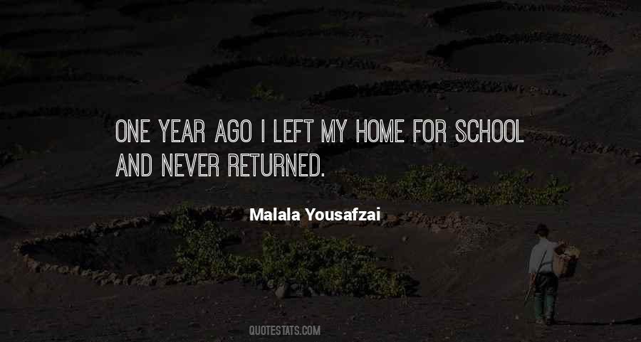 Returned Home Quotes #893468