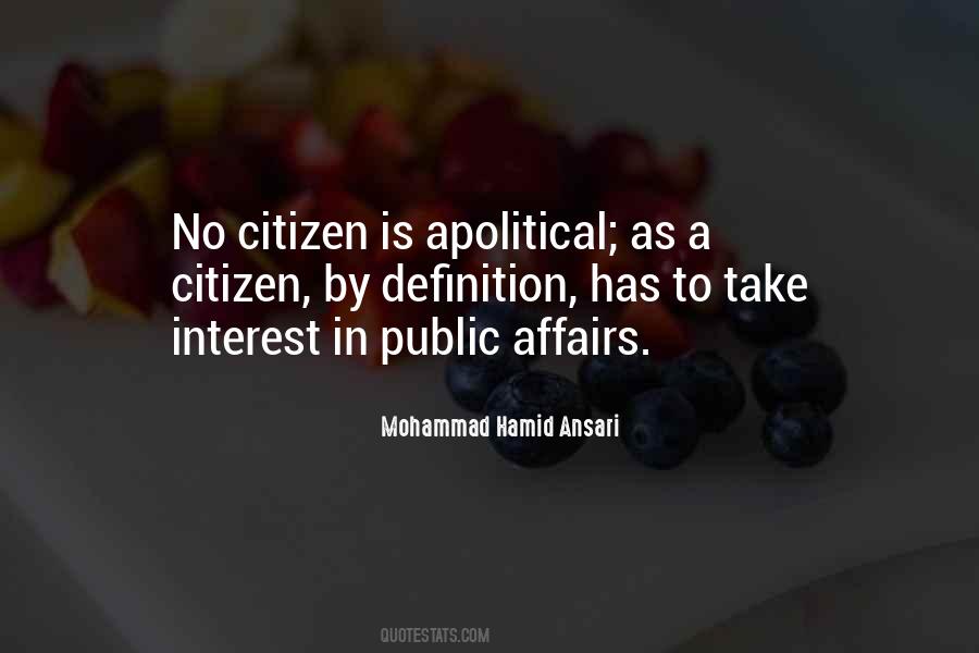 Quotes About Apolitical #1534603