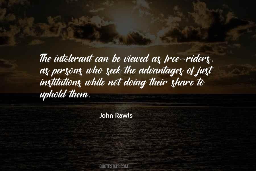 Quotes About John Rawls #1841453