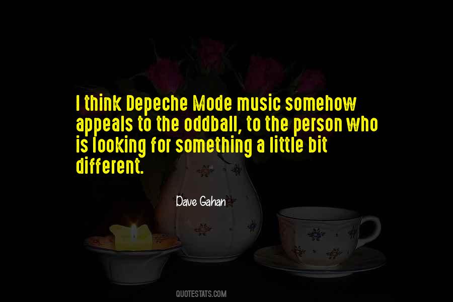 Quotes About Depeche Mode #838564