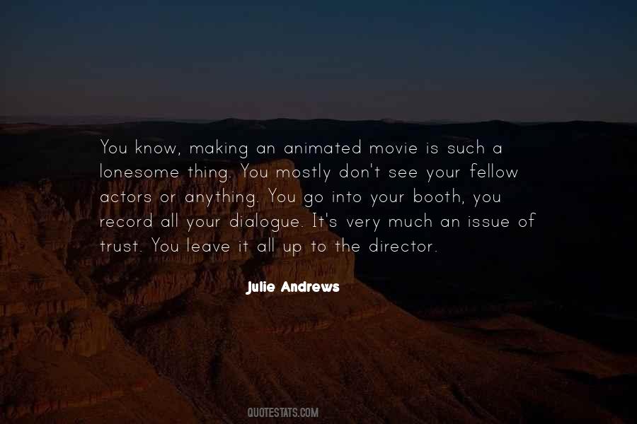 Quotes About Julie Andrews #1167324