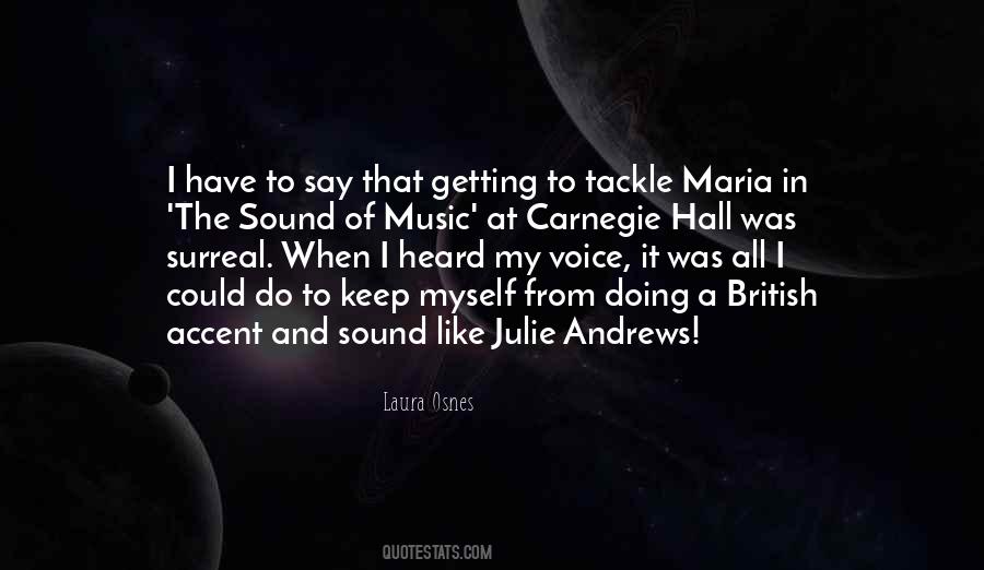 Quotes About Julie Andrews #1276212