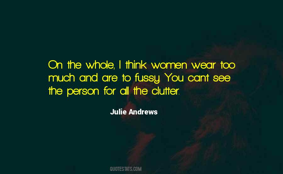 Quotes About Julie Andrews #1339415
