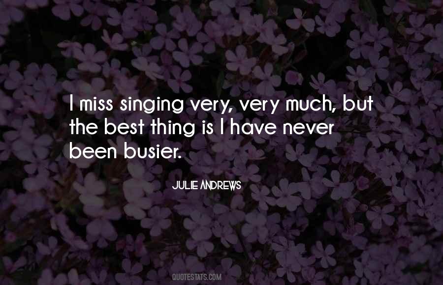 Quotes About Julie Andrews #425756