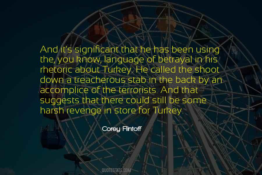 Revenge And Betrayal Quotes #92123