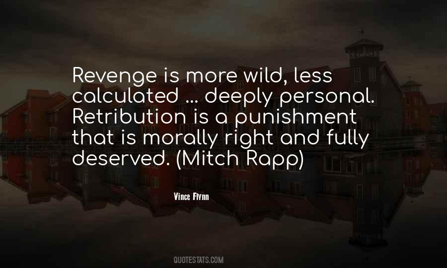 Revenge And Retribution Quotes #377395