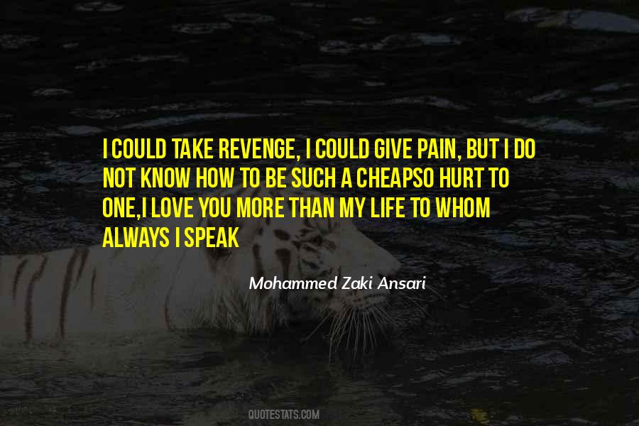 Revenge Love Quotes #735954