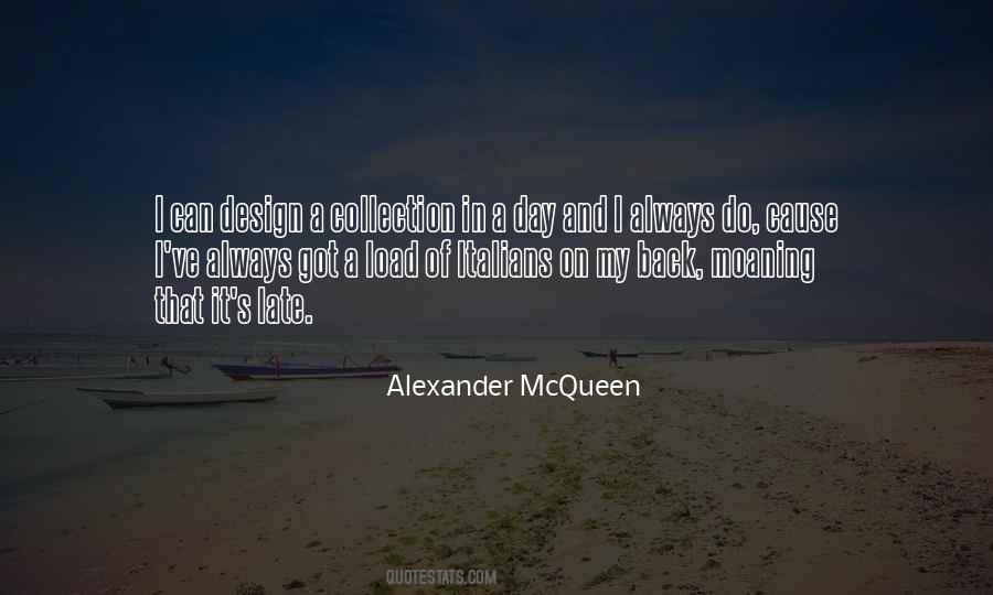 Quotes About Alexander Mcqueen #1394612