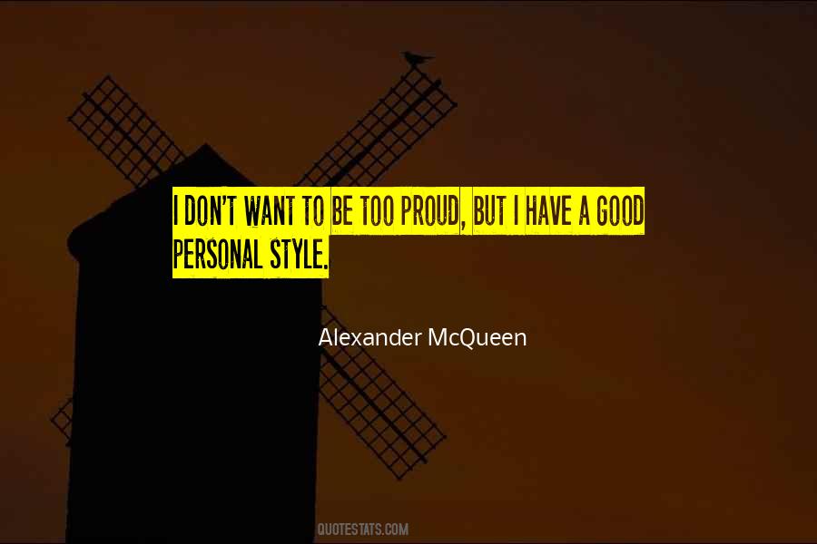 Quotes About Alexander Mcqueen #483599