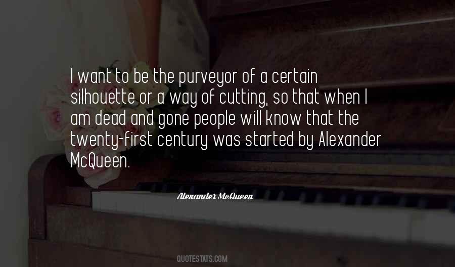 Quotes About Alexander Mcqueen #661440