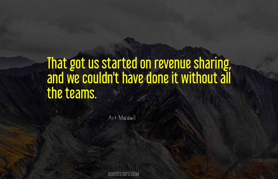 Revenue Sharing Quotes #1487910