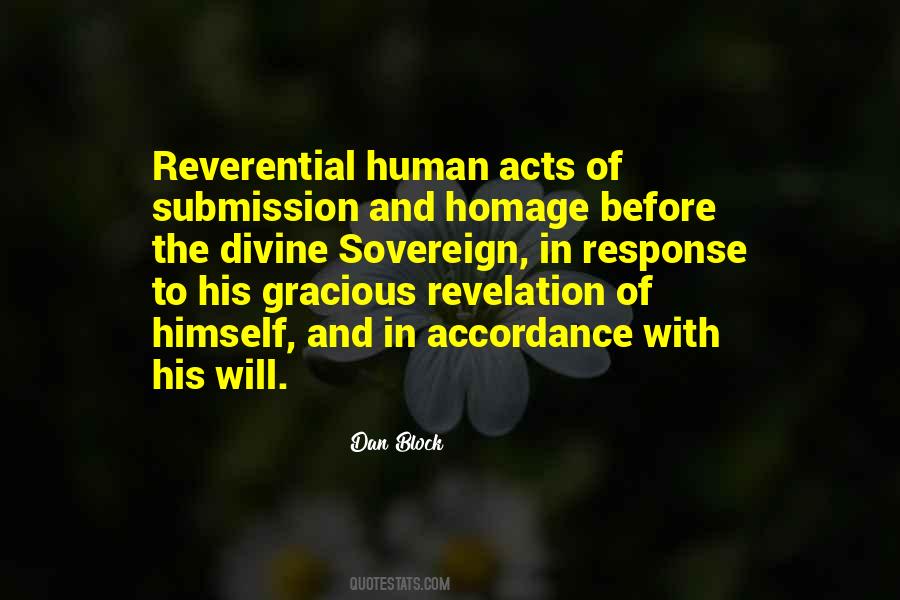 Reverential Quotes #55899