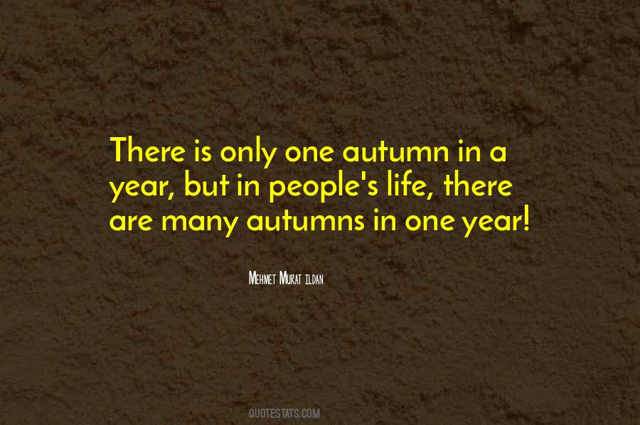 Quotes About Autumn #1302209