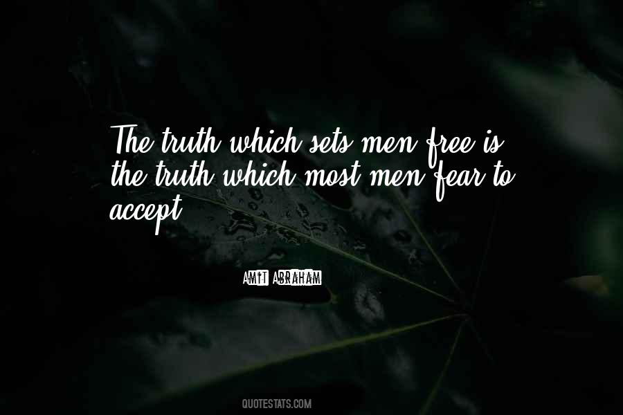 Quotes About Accept The Truth #640024