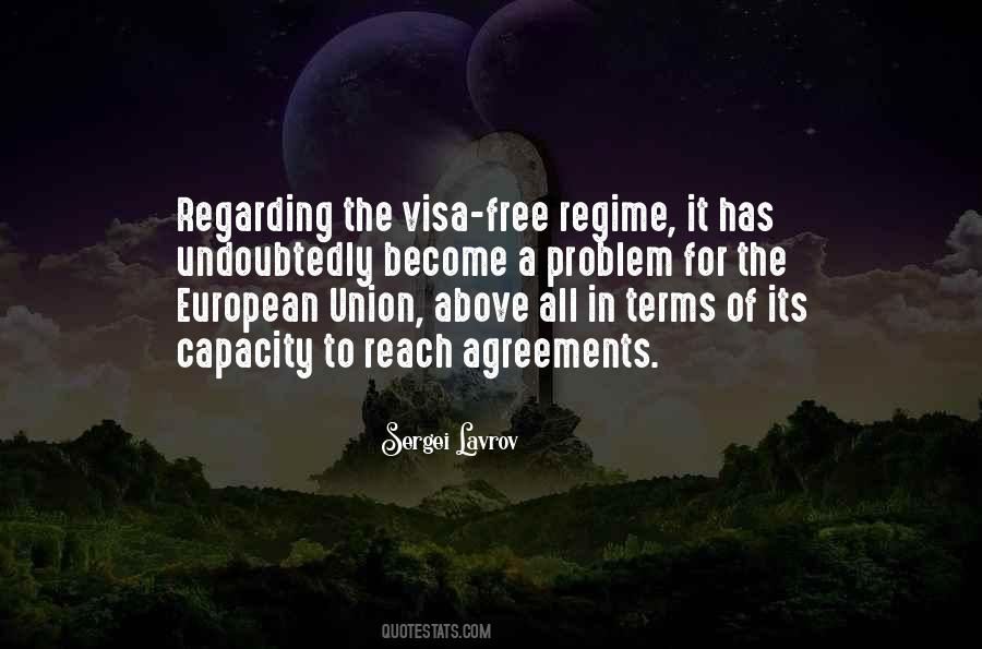 Quotes About Visa #1392949