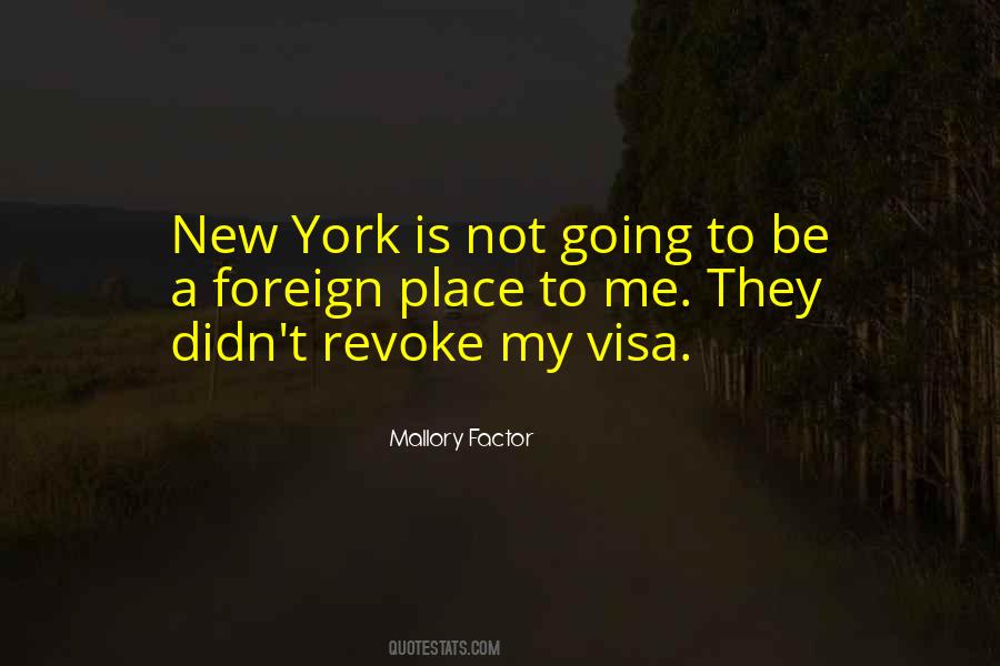 Quotes About Visa #1407208