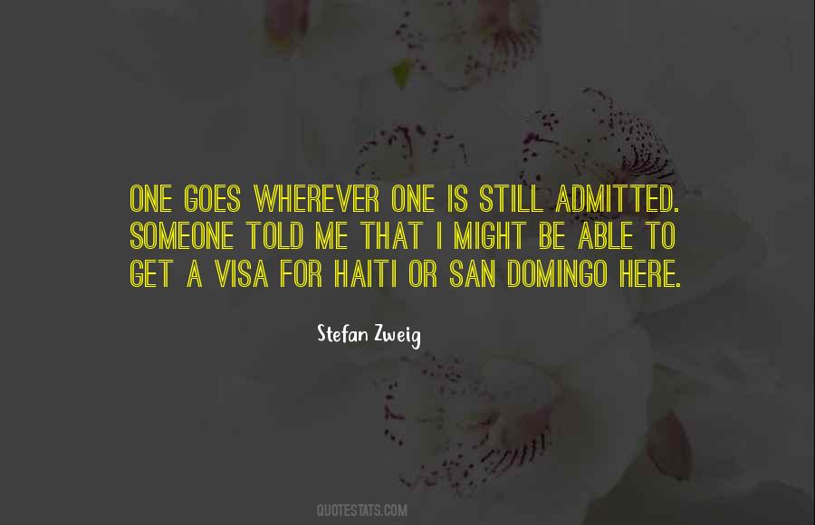 Quotes About Visa #330482