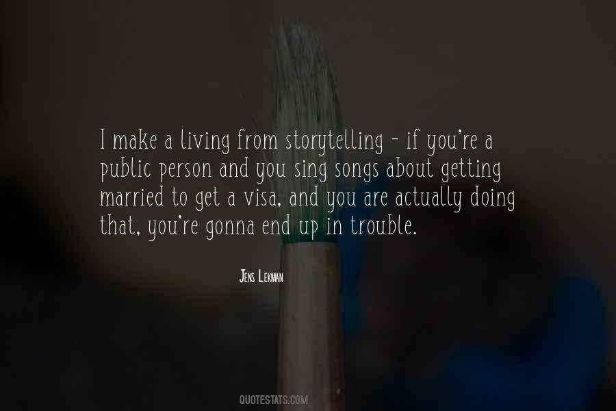 Quotes About Visa #949787