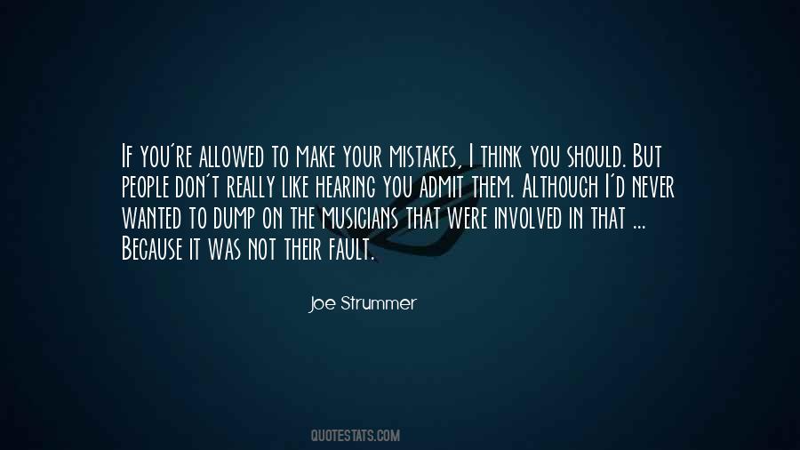 Quotes About Joe Strummer #1523090