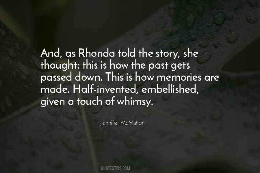 Rhonda Quotes #312260