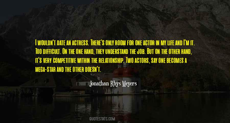 Rhys Meyers Quotes #1269418