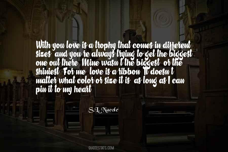Ribbon Love Quotes #1473827