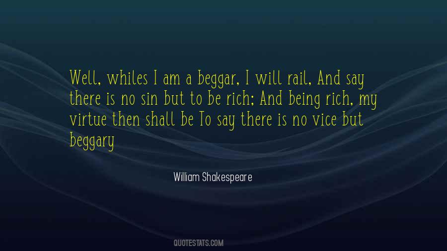 Rich Beggar Quotes #1829579