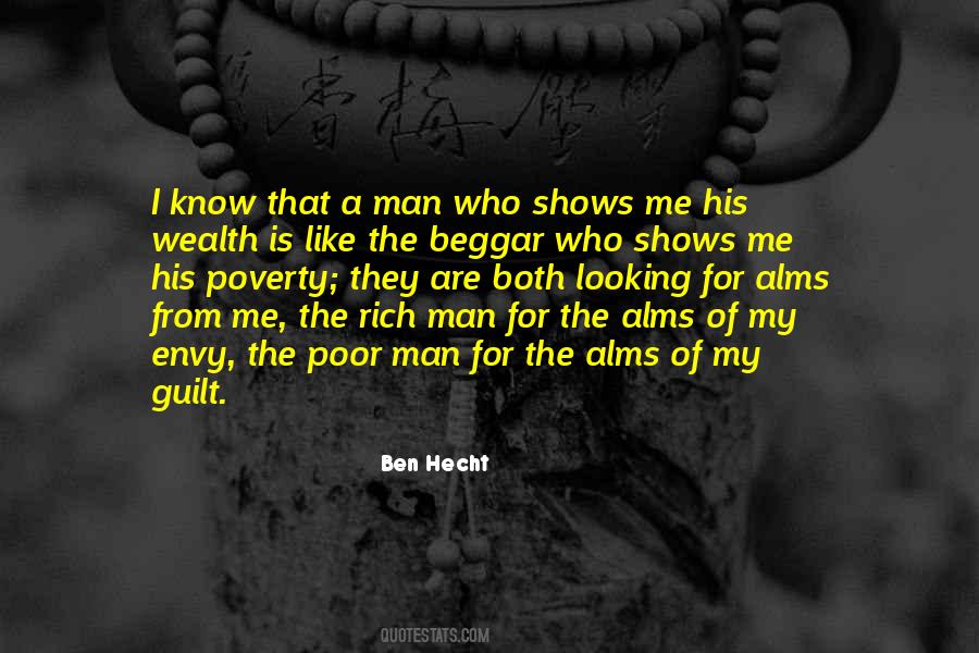 Rich Beggar Quotes #245451