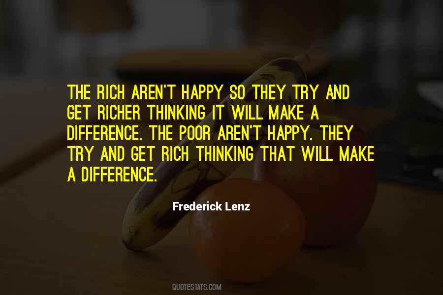 Rich But Not Happy Quotes #80570