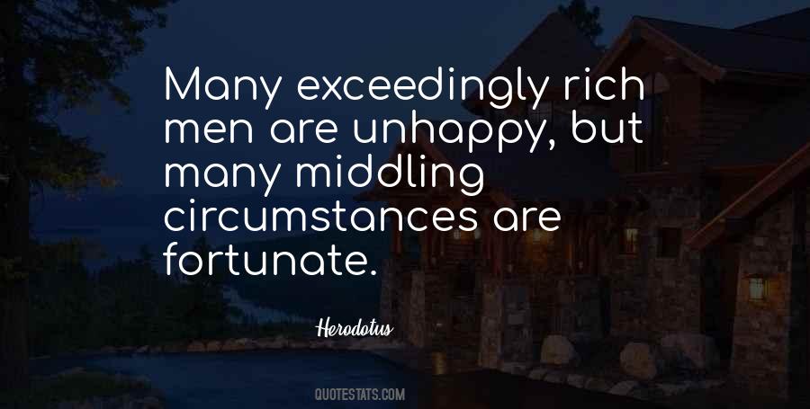 Rich But Unhappy Quotes #1113548