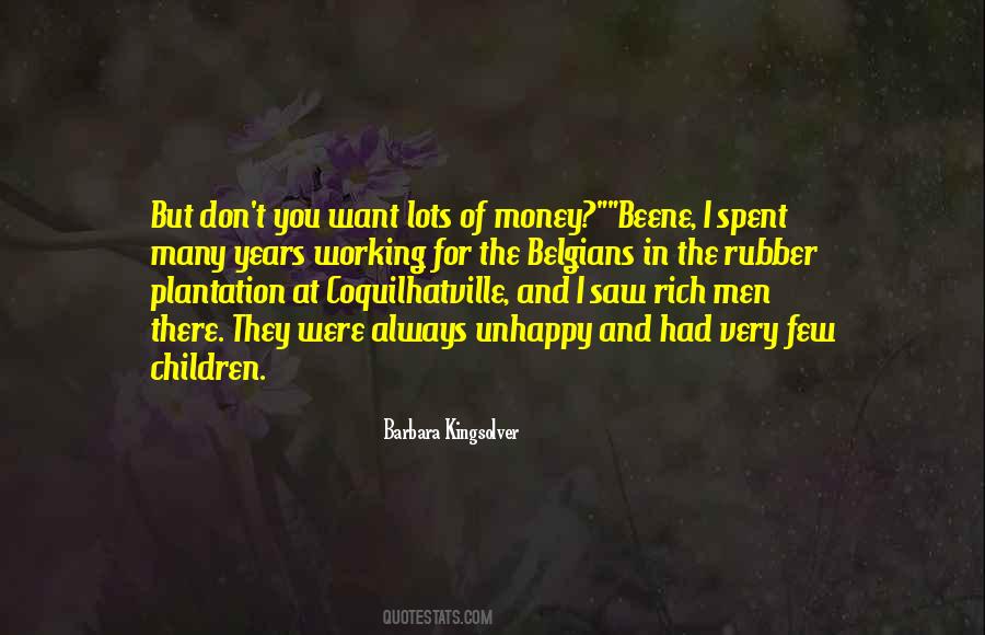 Rich But Unhappy Quotes #1329339