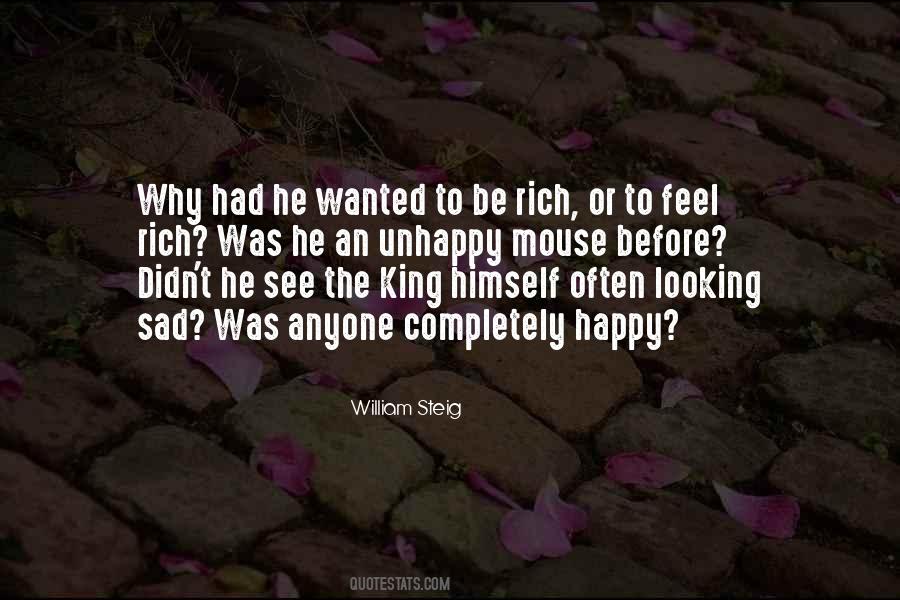 Rich But Unhappy Quotes #356