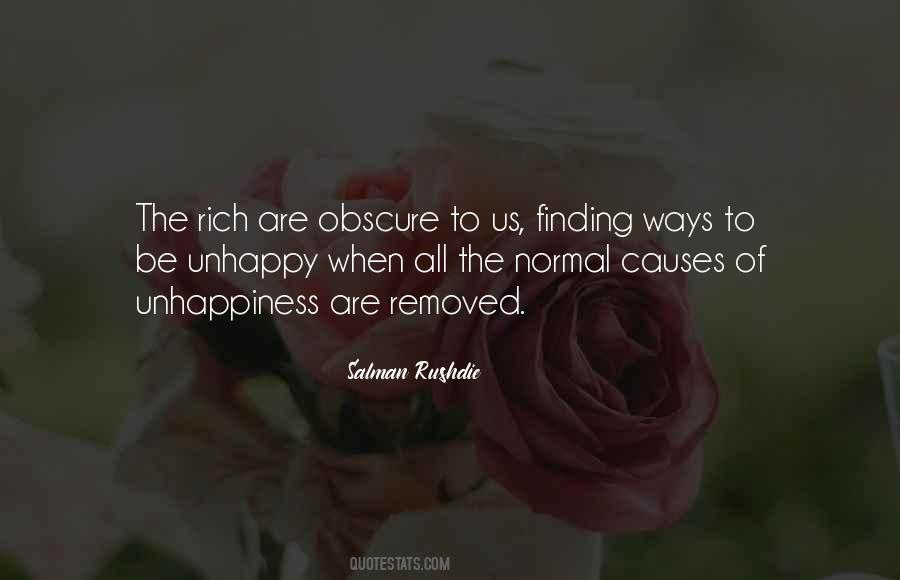 Rich But Unhappy Quotes #411040
