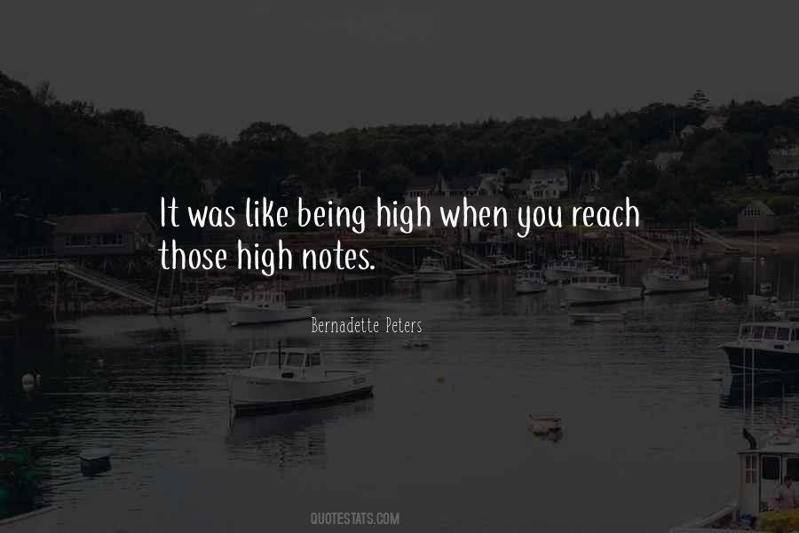 Quotes About Being High #476174