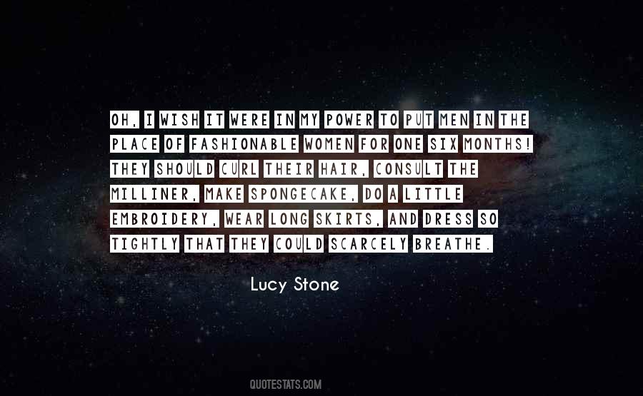 Quotes About Lucy Stone #460623