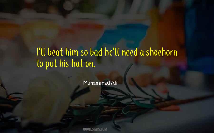 Quotes About Muhammad Ali #168945
